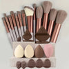 Set Pennelli Trucco Professionale 24 Pezzi