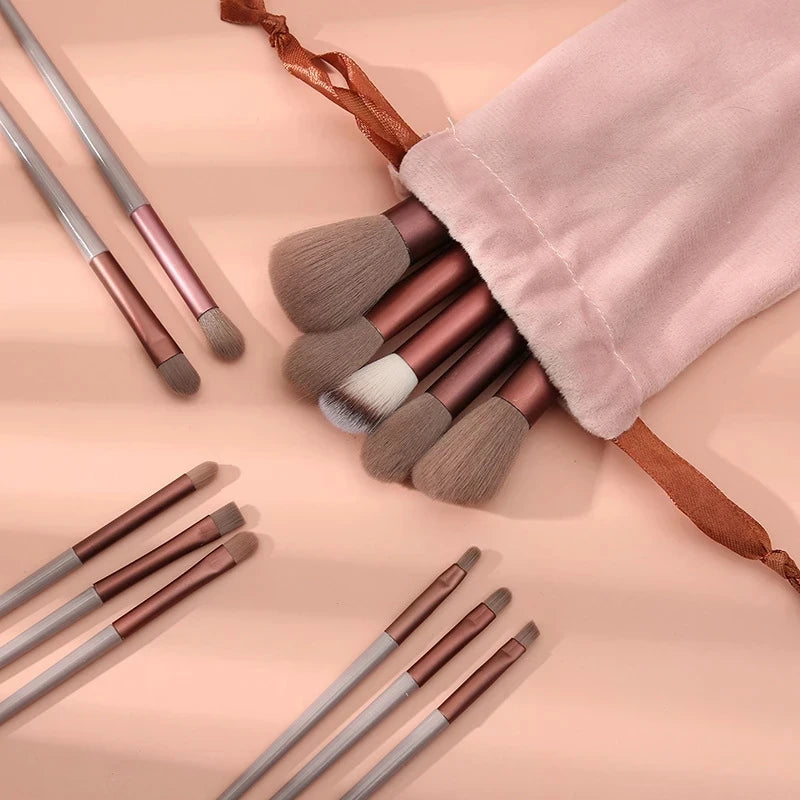 Set Pennelli Trucco in Setola Morbida